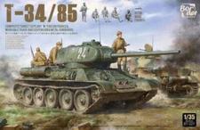 1/35 Border Model T34-85 W/ Composite Turret & 5 Resin Figures