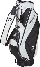 BRIDGESTONE Golf Men's Caddy Bag BASIC MODEL 9 x 47 in 2.9kg white black CBG422