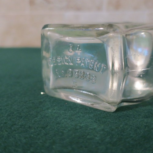 Tic Tic Relish Clock Jar with Original Lid, 11 oz, circa 1920 - Picture 4 of 8