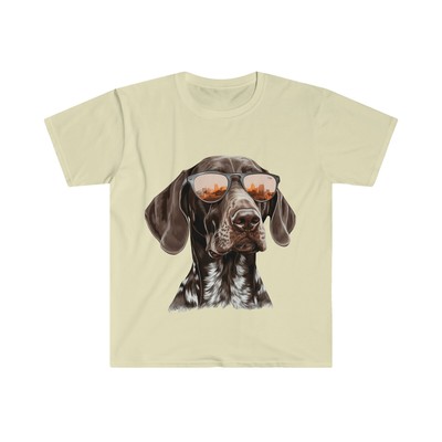 German Short Haired Pointer Dog - Unisex Softstyle T-Shirt