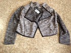 Torrid Jacket Mixed Knit Drape Front Jacket size 2, 2x, NWT perfect for Fall — photo 6
