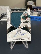 2021 Crown Royale RC Kenneth Gainwell Silhouettes RPA Rookie Auto /75 SP Eagles!