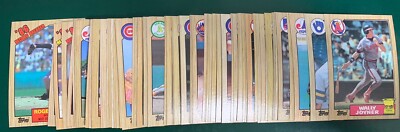 1987 Topps Baseball SET BREAK singles - Finish Your Set - #1-200