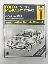 Haynes Automotive Repair Manual - 36078 1984-1994 Ford Tempo & Mercury Topaz