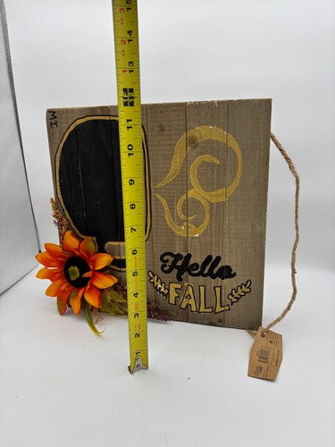 Happy Fall Deko Wandbehang Schild Holz rustikal Bauernhaus Café Deko - Bild 4 von 6