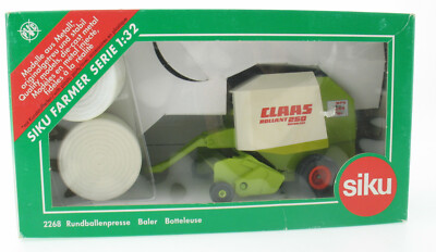 siku 2268 クラウス ロールベーラ　1:32 SIKU FARMER 2268 - CLAAS Rundballenpresse ROTOR CUT - Fehldruck