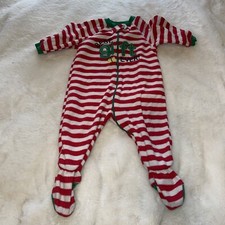 The Childrens Place Christmas Footed Pajamas