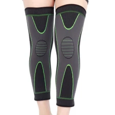 Knee Pads Sports Elastic Long Leg Calf Sleeves Support Brace Protector Arthritis