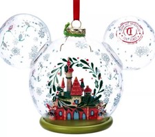 NEW 2024 Disney Mickey Icon Glass Ball Ornament