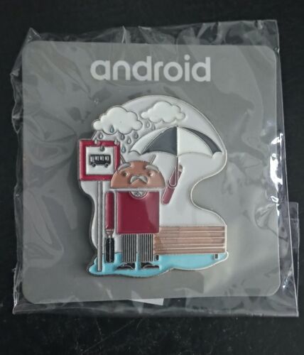 Enamel Pin Badge Android Mobile World Congress Barcelona Spain New - Picture 1 of 2