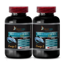brain health formula - WILD ALASKAN SALMON OIL - omega 3 capsules 2B