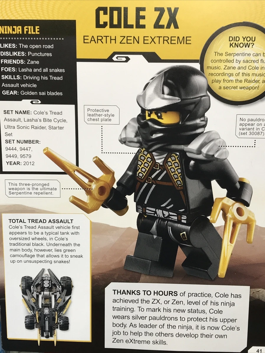 Lego ninjago cole zx new arrivals