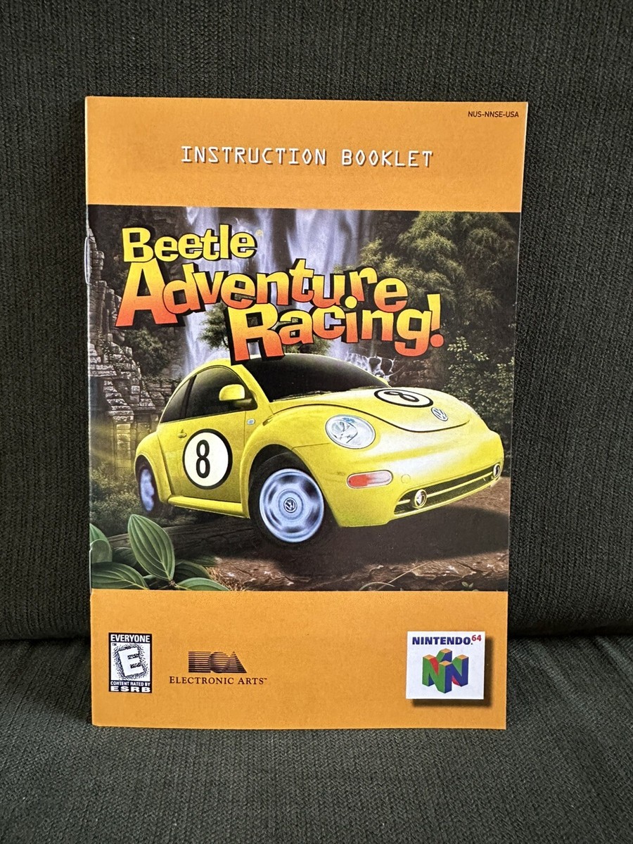 [希少][NINTENDO64]ビートルアドベンチャーレーシング【説明書のみ】 ビートルアドベンチャーレーシング』1999年／ニンテンドウ64