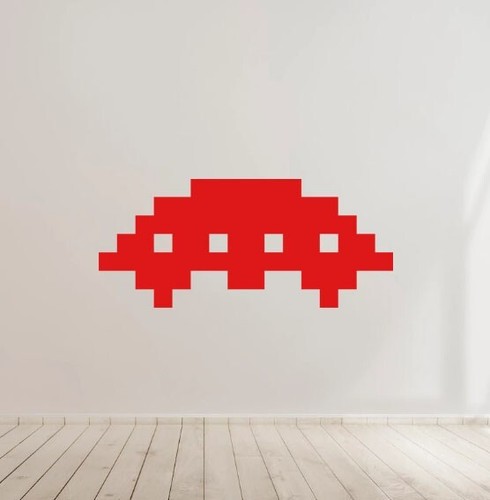 Space invaders Vinyl Decal for Car laptop Window Bumper Wall Truck Kids room - Picture 9 of 13