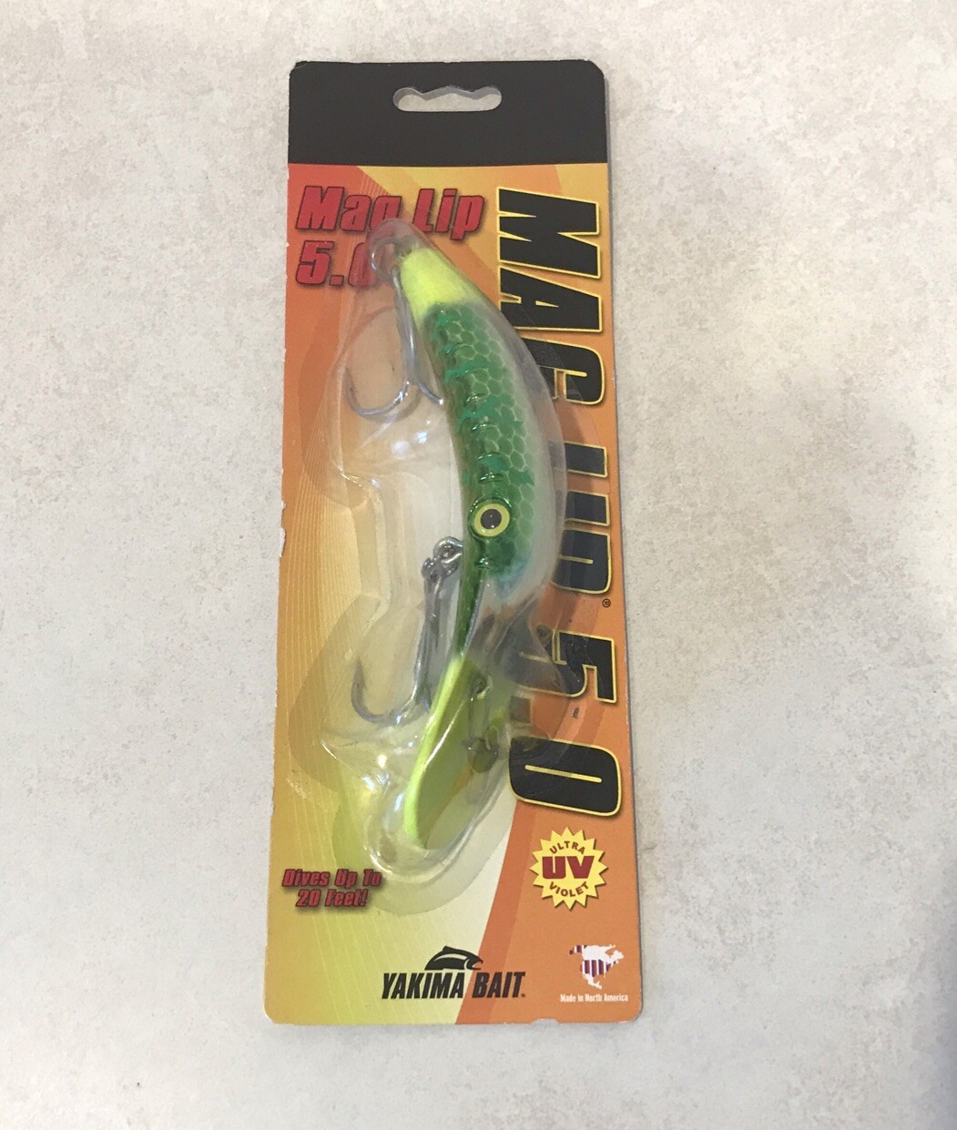 MAG LIP 5.0 UV Yakima Bait Co. ERADICATOR Plug Lure Seelhead Salmon Kwikfish USA