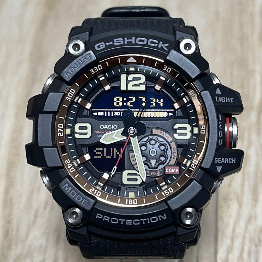 G-Shock Mudmaster GG-1000RG-1AJF Black Reverse LCD Used G-Shock Mudmaster GG-1000RG-1AJF Black Reverse LCD Used
