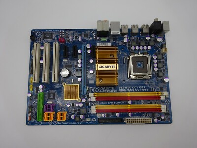 Gigabyte GA-EP35-DS3 Rev:2.1 - DDR2 - ATX - Sockel LGA 775 -mit I/O Shield #M507