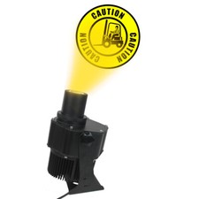 40W Black Remote Control LED Gobo Projector Advertising Logo lamp US Stock