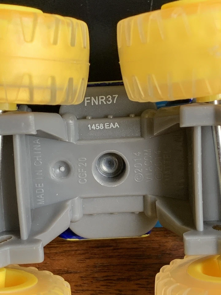 Camión fundido a presión Blaze and the Monster Machines Robot Rider Darington Mattel 2014 Foto 4 de 4