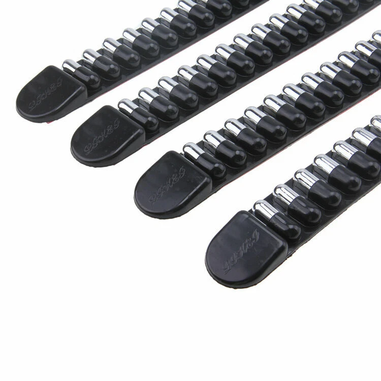 Protector de parachoques trasero delantero negro ajuste universal protector de esquina pegatina contra arañazos Foto 2 de 4