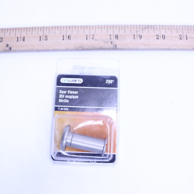Onward 9/16 in. 200-Degree Satin Nickel Door Viewer