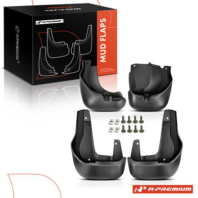 A-Premium 4x Splash Guards Mud Flap Front & Rear for Honda Cr-V CRV 12-16 2.4L