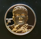 1993 Eric Lindros NHL Flyers Rangers GP Vtg-999 Silver 1 Oz Ounce Art Round Coin