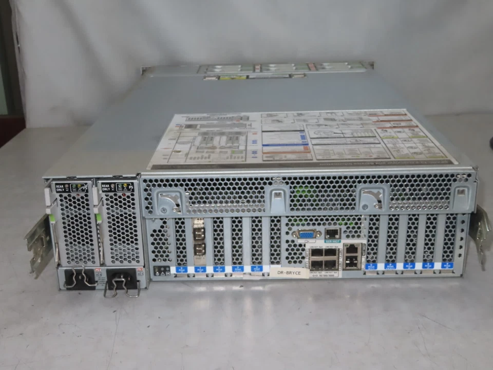 Oracle SPARC T3-2 2x 300-2344-01 -- 4x 541-4418-01 -- 32x 4GB RAM -- 542-0303-04 - Image 2 of 4