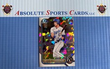 2022 Bowman Chrome 1st Cracked Ice #BCP-136 LUCA TRESH | Royals