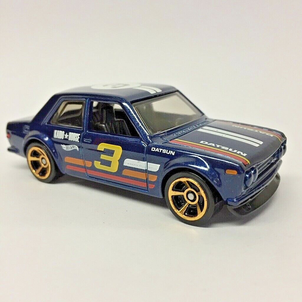 NEW Hot Wheels 71 Datsun Bluebird 510 Blue JDM 2022 No 3 Mystery