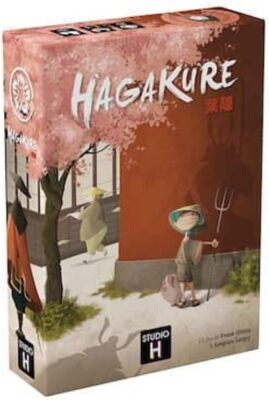 Hagakure Trick Taking Card Game Asmodee Studio H STUH03 Family Board- New Sealed