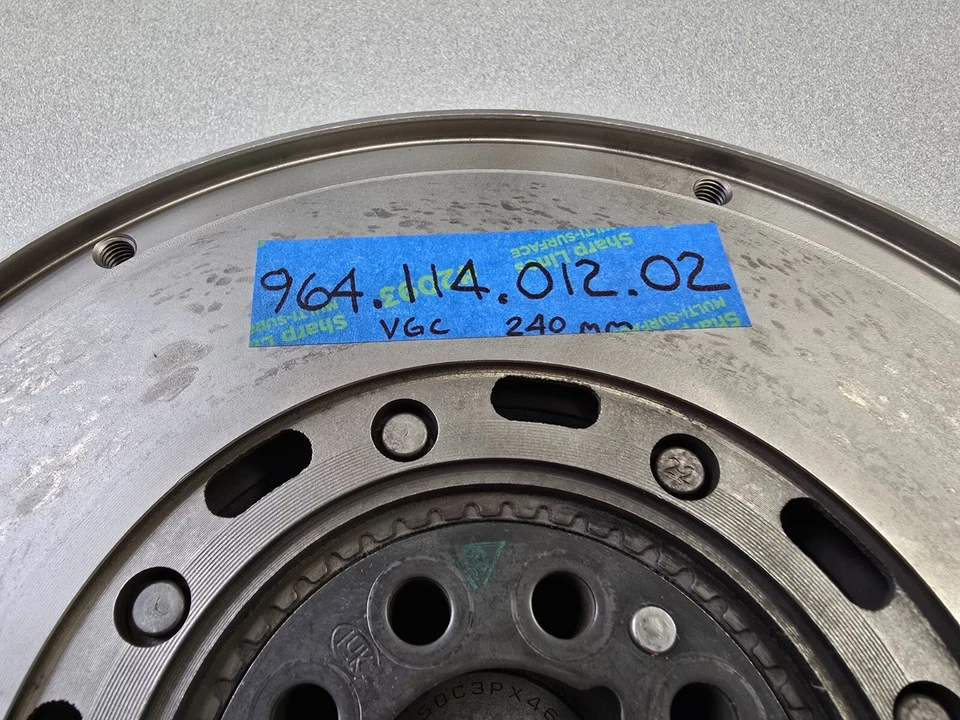 VERY NICE USED ORIGINAL PORSCHE 911 964 993 CARRERA DUAL MASS FLYWHEEL #2 - Image 3 of 4