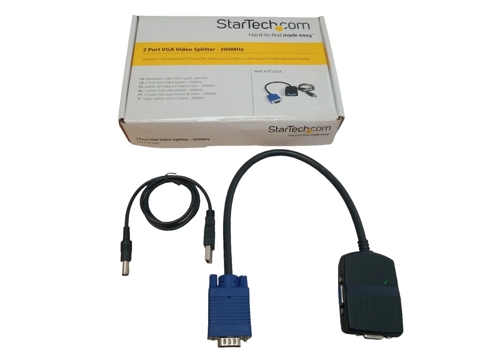 StarTech 1: 2 (2-Way) Connection Split/Duplication TV, Video & Home Audio Splitters & Combiners