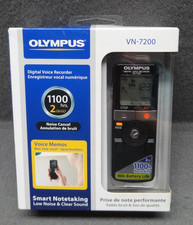 NEW Olympus VN-7200 Digital Voice Recorder 1100hrs 2GB Memo Smart Notetaking NIB