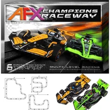 AFX Champions Raceway HO Slot Car Race Track Set 22122 Formula F1