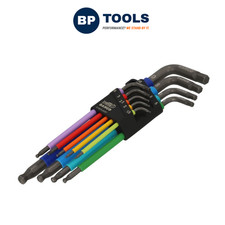 Bahco C1997LM/9P 9 Piece Metric Long Ball End Hex L-Key Set