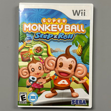 Super Monkey Ball Step & Roll | Wii | CIB Case + Disc + Manual | Authentic