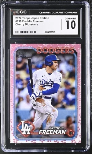 2024 Topps Japan Edition - Freddie Freeman #199 for sale | eBay