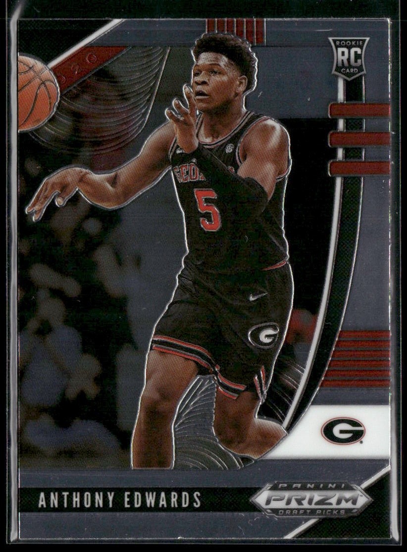 2020 Panini Prizm Draft Picks Collegiate #41 Anthony Edwards