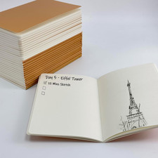 Small Sketchbook Bulk - 26 Pack Blank Field Drawing Notebook Bulk for Classroom
