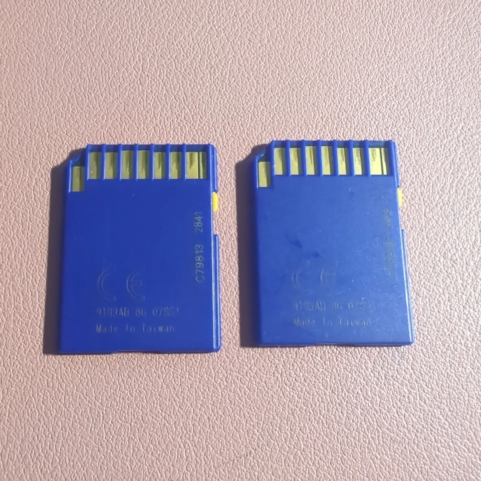 Transcend TS8GSDHC10M Lot Of 2 - 8GB SDHC Class10 CARD (MLC) Class 10 8 GB SD HC - Image 2 of 4