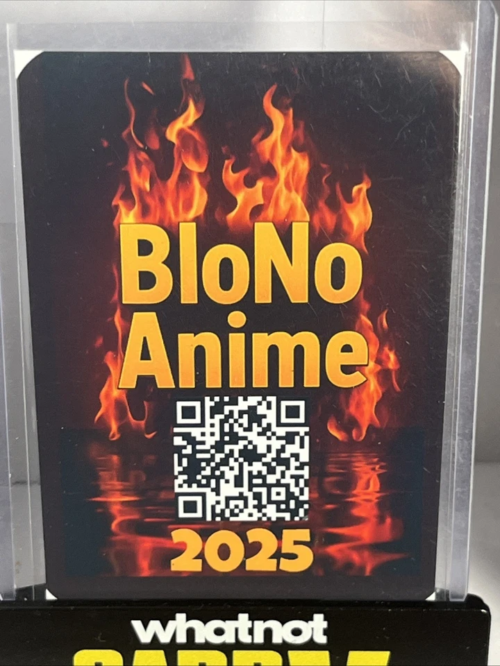 Mike Trout 2025 BloNo Anime Card 1,000 Career RBI's Stardust Refractor SSP - Image 2 of 2