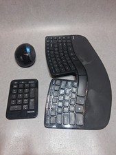 Microsoft Sculpt Ergonomic Mouse, Keyboard  Number Key No Dongle 