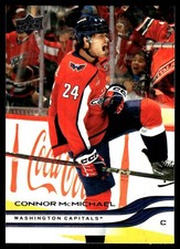2025-26 Upper Deck #636 Connor McMichael Washington Capitals Hockey Card
