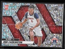 2024-25 Mosaic Variations Bub Carrington #206 Fast Break Silver Mosaic Prizm