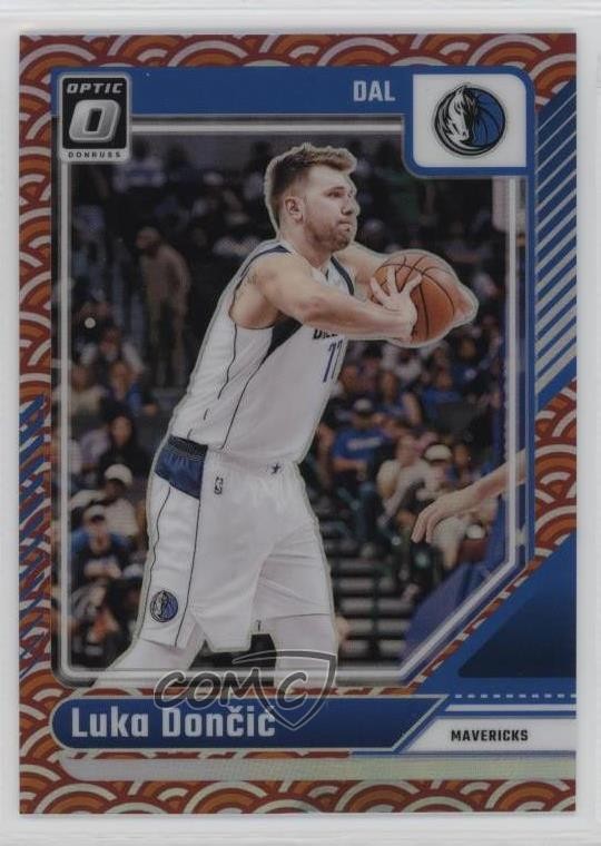 2024-25 Panini Donruss Optic Photon Prizm Luka Doncic #214 3c2