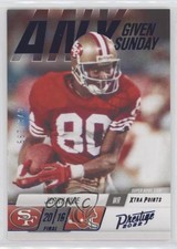 2022 Panini Prestige Any Given Sunday Xtra Points Blue /299 Jerry Rice HOF 0p38