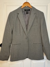 New York  Company Grey Women  s Blazer Size 6