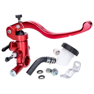 Radiale Bremspumpe für 22mm Lenker, rot, extern, M10x1,25 Gewinde S150 Trigger C