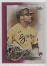 2022 Topps Allen & Ginter Chrome Magenta Refractor 35/199 Emmanuel Rivera 06bg